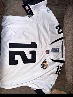 Nike Jacksonville Jaguars #12 White Football Jersey L